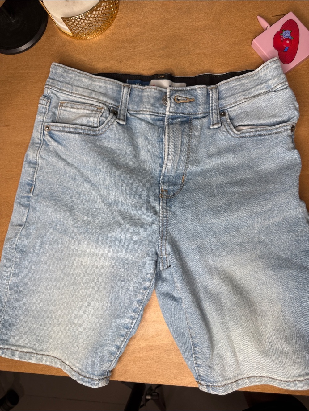 Old Navy Blue Jean Shorts size 14 Slim